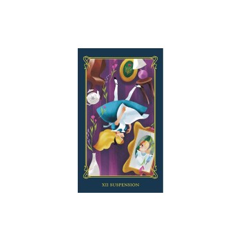 Alice in Wonderland kišeninio dydžio Taro kortos Insight Editions